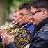A Savaria Horn Quartett szerenádkoncertezett a Derkovits lakótelep három pontján