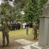Megemlékezés a hősi halott egészségügyi katonák emlékművénél