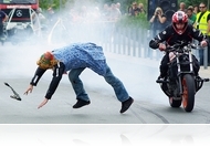 IV. Motoros és Balesetmegelőzési Nap a Family Center parkolójában