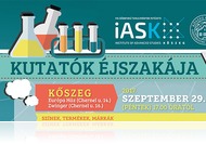 Kutatók Éjszakája Kőszegen (szept. 29.)