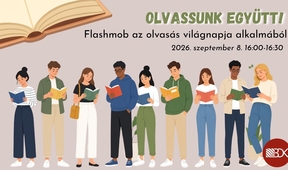 Olvassunk együtt! - Flashmob az olvasás világnapja alkalmából Szombathelyen (szept. 8.)