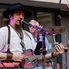 A Tom Kondor's Moonshine bluesra hangolta közönségét a Zsinagóga udvaron A Tom Kondor's Moonshine bluesra hangolta közönségét a Zsinagóga udvaron