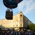 Hőlégballon bemutató a Fő téren