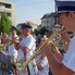 Térzene Szombathelyen - Szombathely Város Fúvószenekara és a Gyémánt Mazsorett csoport a Fő téren (fotóriport)