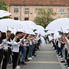 Fehér esernyők félórája - Quadrille Európai Táncfesztivál 2019 a Fő téren