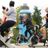 III. Spinning Maraton Körmenden - Négy óra közös tekerés a Fő téren (fotóriport)