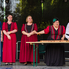 Vasi néptáncok és népdalok töltötték be a Muharay Udvart a 29. Művészetek Völgyében