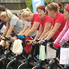 III. Spinning Maraton Körmenden - Négy óra közös tekerés a Fő téren (fotóriport)