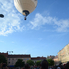 Hőlégballon bemutató a Fő téren