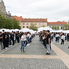 Fehér esernyők félórája - Quadrille Európai Táncfesztivál 2019 a Fő téren