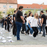 Fehér esernyők félórája - Quadrille Európai Táncfesztivál 2019 a Fő téren