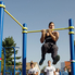 Calisthenics bemutatókkal avatták fel a szabadtéri kondiparkot Bükön