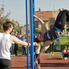 Calisthenics bemutatókkal avatták fel a szabadtéri kondiparkot Bükön