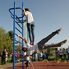 Calisthenics bemutatókkal avatták fel a szabadtéri kondiparkot Bükön