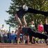 Calisthenics bemutatókkal avatták fel a szabadtéri kondiparkot Bükön