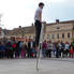 A levegőt hasította hét akrobata - AirTrack Show a Szabadság téren