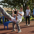 Calisthenics bemutatókkal avatták fel a szabadtéri kondiparkot Bükön