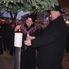Csepregi Advent 2013 - Lángra lobbant a harmadik gyertya is a Promenádon