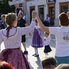 Táncház a Hajnalcsillag Néptáncegyüttessel Kőszeg főterén