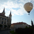 Hőlégballon bemutató a Fő téren