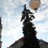 Hőlégballon bemutató a Fő téren