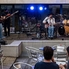 A Tom Kondor's Moonshine bluesra hangolta közönségét a Zsinagóga udvaron A Tom Kondor's Moonshine bluesra hangolta közönségét a Zsinagóga udvaron