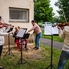 A Savaria Quartett szerenádkoncertezett az Oladi lakótelep három pontján