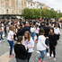 Fehér esernyők félórája - Quadrille Európai Táncfesztivál 2019 a Fő téren