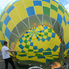 Hőlégballon bemutató a Fő téren