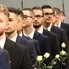 A Premontrei Gimnázium végzőseinek szalagavatója a Sportházban