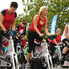III. Spinning Maraton Körmenden - Négy óra közös tekerés a Fő téren (fotóriport)