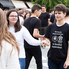 Fehér esernyők félórája - Quadrille Európai Táncfesztivál 2019 a Fő téren