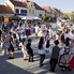 Táncház a Hajnalcsillag Néptáncegyüttessel Kőszeg főterén