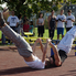 Calisthenics bemutatókkal avatták fel a szabadtéri kondiparkot Bükön