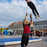 A levegőt hasította hét akrobata - AirTrack Show a Szabadság téren