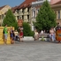 Térzene Szombathelyen - Szombathely Város Fúvószenekara és a Gyémánt Mazsorett csoport a Fő téren (fotóriport)