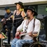 A Tom Kondor's Moonshine bluesra hangolta közönségét a Zsinagóga udvaron A Tom Kondor's Moonshine bluesra hangolta közönségét a Zsinagóga udvaron