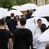 Fehér esernyők félórája - Quadrille Európai Táncfesztivál 2019 a Fő téren