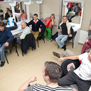 "Fiú öltöző" - 13-an 20 m2-en - Sajtótájékoztató a HEMO átalakításáról