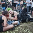 Résztvevők a Rockmaraton fesztivál első napján a pécsi Malomvölgyben 2014. július 7-én. MTI Fotó: Sóki Tamás 