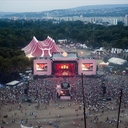 A német Seeed zenekar koncertje a pop-rock nagyszínpadon a Sziget fesztiválon 2013. augusztus 9-én. MTI Fotó: Marjai János 