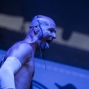 Golyán B. Zsolt "Goya" gitáros a Road együttes koncertjén a Rockmaraton fesztivál második napján a pécsi Malomvölgyben 2014. július 8-án. MTI Fotó: Sóki Tamás 