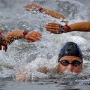 Illyés Tibor, az MTVA/MTI fotóriporterének Risztov című képe, amely I. helyezést nyert a XXXI. Magyar Sajtófotó Pályázat 2012 sport (egyedi) kategóriájában.
