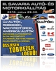 III. Savaria Autó -és motorkiállítás (máj. 29-30) 