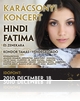 Hindi Fatima karácsonyi koncertje (dec. 18)