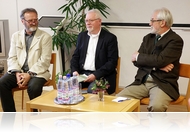 Szélmalmokra márpedig szükség van – Pusztay János és Fűzfa Balázs könyvbemutatója a könyvtárban