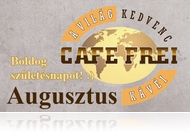 A Cafe Frei augusztusi programjai