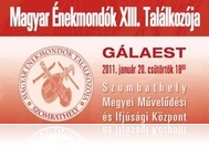 A Magyar Énekmondók XIII. Találkozójának programjai (jan. 20-21.)