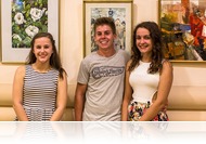 A III. Nemzetközi Kőszegi Festőtábor kiállításmegnyitója a Hotel Írottkőben