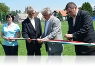 Műfüves pályát avattak Bükön (videóval)